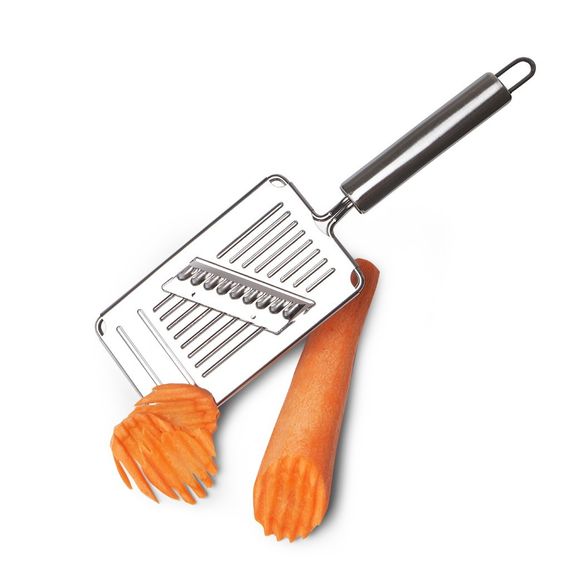Тертка одностороння Fissman FS-8605 28.5х9 см срібляста