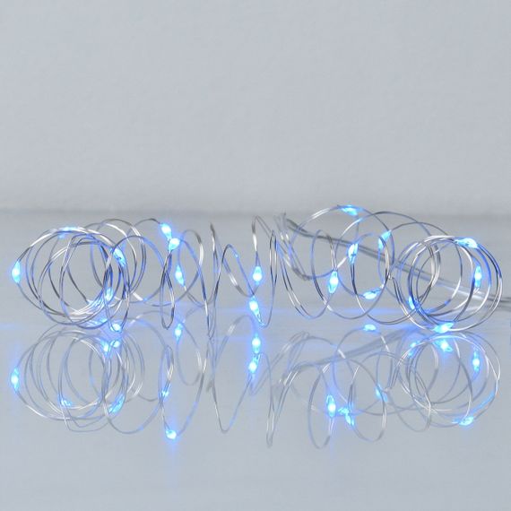 Электрическая гирлянда YES Нить 975025 2 м 20 LED синяя