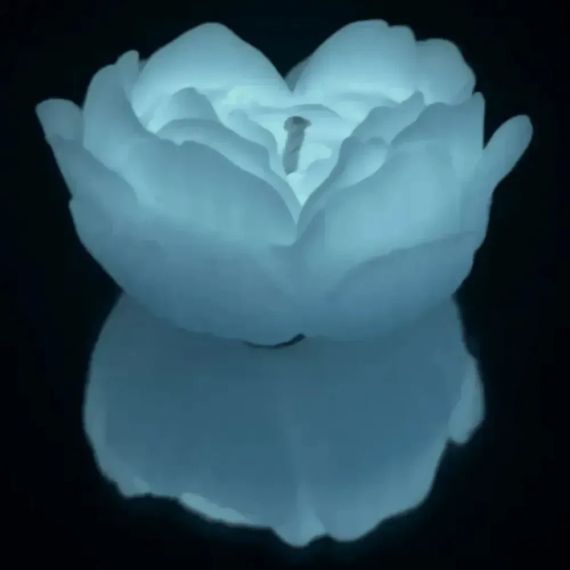 Свеча люминесцентная GlowKink низкотемпературная, L, белая, 62 г Sex Aura | Зображення 2