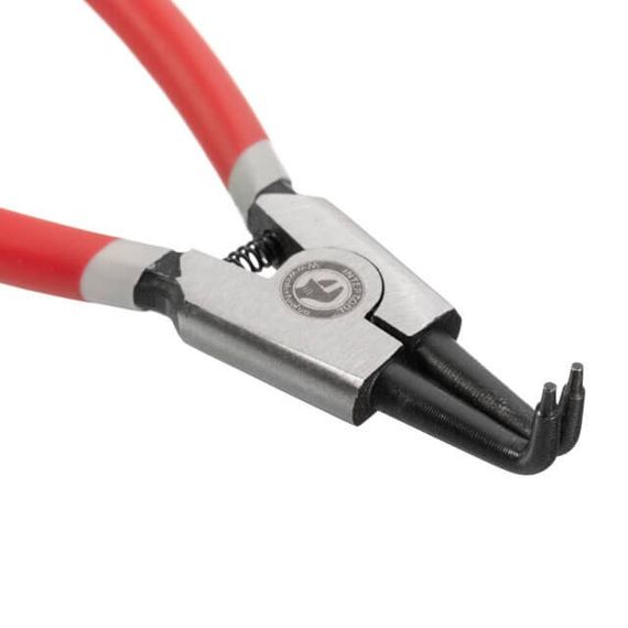 Щипці для стопорных кілець, вигнуті на розтискання INTERTOOL HT-7008 | Зображення 2