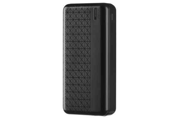 Портативний зарядний пристрій 2E 20000mAh, Geometry, PD+QC 3.0 18W, black (2E-PB2072PD-BLACK)