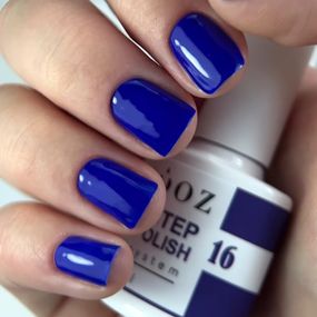 Однофазний гель лак Crooz One Step Gel Polish №16 (глибокий електрик) 8мл