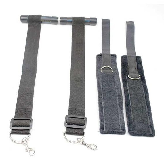 БДСМ подвески на двери с наручникам Sportsheets Door Jam Cuffs – Садо-мазо | Зображення 1