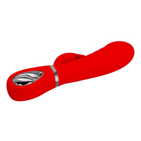 Ребристий вібратор Pretty Love - Prescott Red, BI-014635-2 Sex Aura | Зображення 6