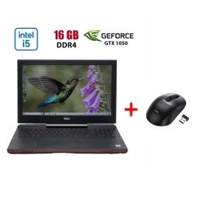 Игровой ноутбук Б-класс Dell Inspiron Gaming 15 7567 / 15.6" (1920x1080) IPS / Intel Core i5-7300HQ (4 ядра по 2.5 - 3.5 GHz) / 16 GB DDR4 / 960 GB SSD / nVidia GeForce GTX 1050, 4 GB GDDR5, 128-bit / WebCam  б/у + Подарок Беспроводная мышь HOCO GM28