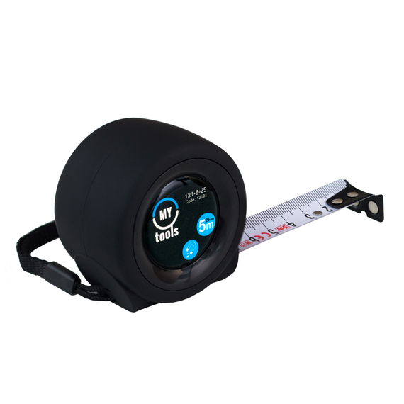 Рулетка измерительная My Tools Black edition, 5м×25мм | Зображення 1