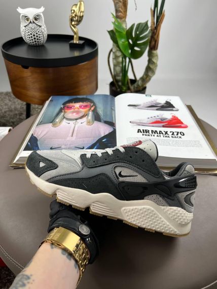 Кросівки Air Huarache Grey Black (шкіра , текстиль) весна / літо / осінь 43 27,5 | Зображення 5