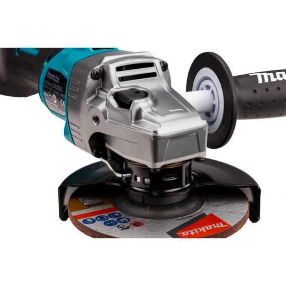 Шліфмашина кутова акумуляторна Makita GA008GZ (125 мм, 8500 об/хв, BL, XGT, без акумуляторів та зарядного пристрою) | Зображення 2