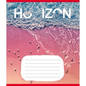 Зошит загальний "Горизонт" 096-640014L-4 в лінію, 96 аркушів