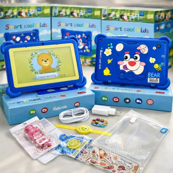 Планшет Smart Cool Kids C12 для детей, 8 ГБ ОЗУ, 256 ГБ ПЗУ, Android, 7 дюймов | Зображення 1