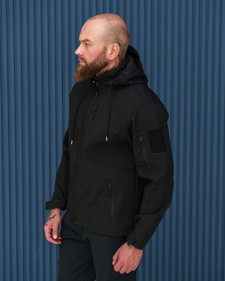 Куртка софтшелл спринг чёрный S | Зображення 8