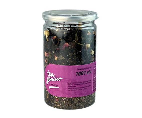 Чай в банке TEA GENIUS 1001 ночь композиционный Ч-8215-100 100 г