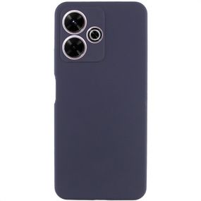 Чохол Silicone Cover Lakshmi Full Camera (AAA) для Xiaomi Redmi 13 4G / Poco M6 4G Темно-синій / Midnight blue