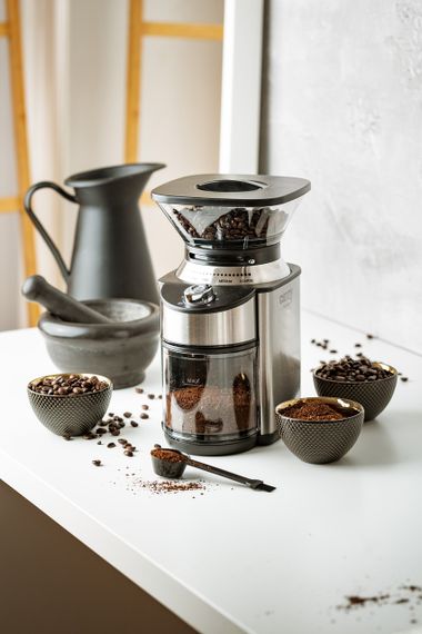 Кавомолка жорнова Camry CR 4443, 200 Вт, 16 рівнів помелу, 230 г, конічні жернова | Зображення 8