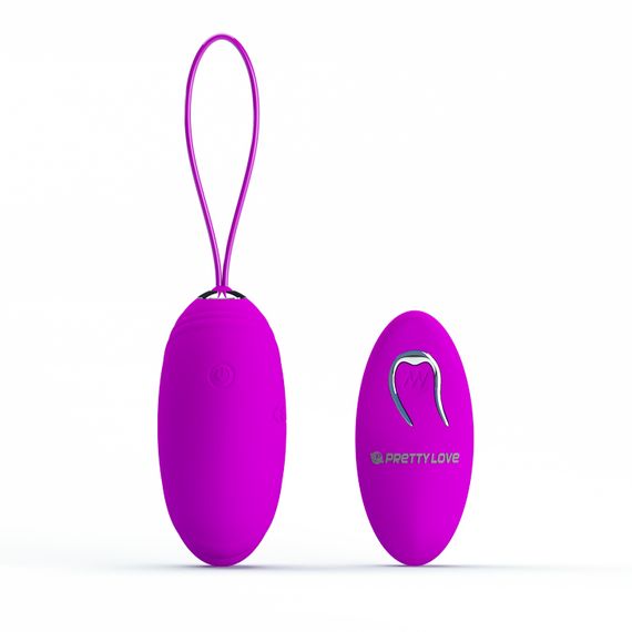 Віброяйце - Pretty Love Jacqueline Vibrating Egg Purple | Зображення 4