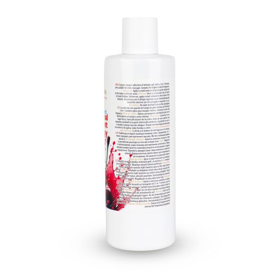 Водний лубрикант 2в1 для інтимної близькості та масажу MyLove Aroma Series Cherry (Вишня), 300 мл Sex Aura | Зображення 2