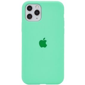 Чохол Silicone Case Full Protective (AA) для Apple iPhone 11 Pro Max (6.5") Зелений/Spearmint