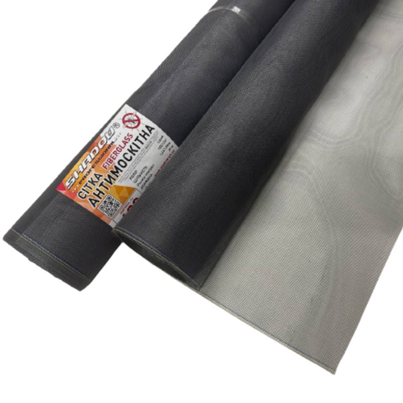 Сетка от комаров1.4х30 м (серая) москитная сетка в рулонах | Зображення 4