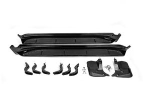 Боковые Подножки V2 Черный для Lexus LX570/450d 2008-2022 гг