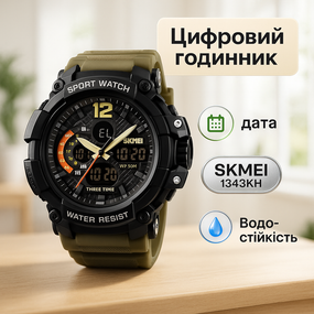 Часы наручные электронные для парней SKMEI, Часы спортивные скмей Спортивно тактические KX-46