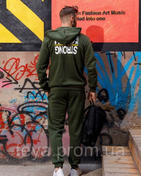 Спортивний костюм колір хакі розміри M, L, XL, XXL, 3XL, S FI_004604 | Зображення 3