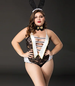 Костюм милого зайки Adelaida XL/XXL sexstyle