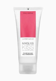 Лубрикант на водной основе MixGliss KISS Wild Strawberry (70 мл) Дикая Клубничка
