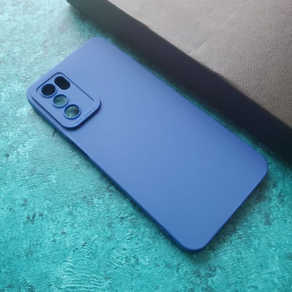 Силіконовий чохол для Oppo A16 / A54s колір Синій | Зображення 1
