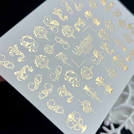 Фольгированый слайдер UAslider FG 009 на водяной основе (7x10см)