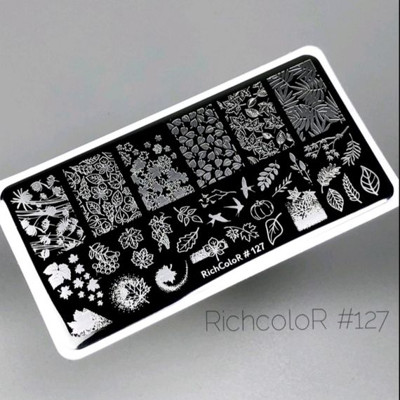 Пластина 127 для стемпінгу RichColor (12х6см)