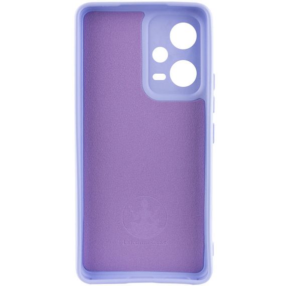 Чохол Silicone Cover Lakshmi Full Camera (AA) для Xiaomi Poco X5 5G / Note 12 5G Бузковий / Dasheen | Зображення 1