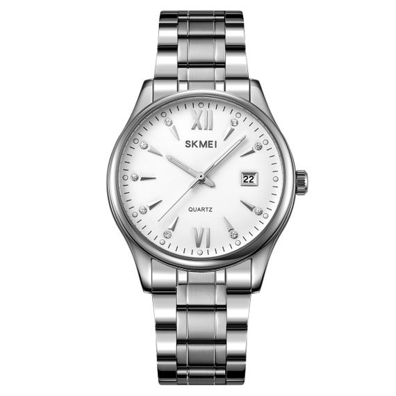 Годинник S2kmei 2158SIWT Silver-White