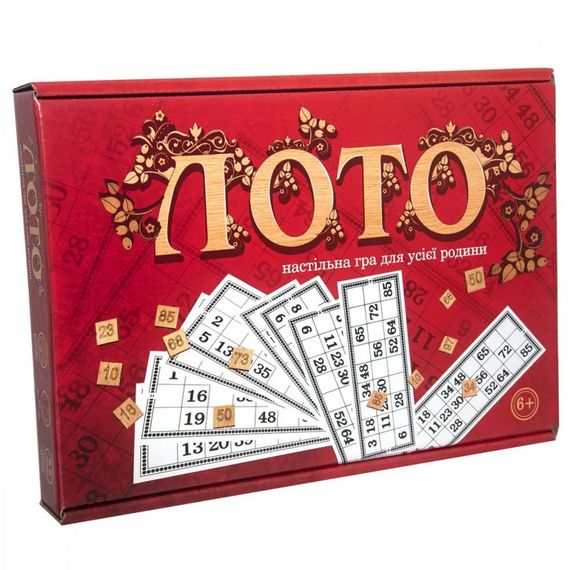 Лото 30656 с деревянными фишками | Зображення 1