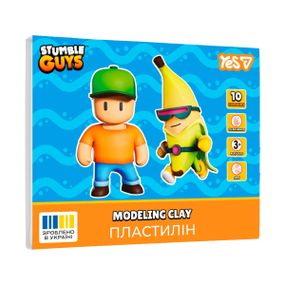 Пластилин YES Stumble Guys 540723 10 цветов