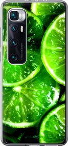 Чохол на Xiaomi Mi 10 Ultra Зелені часточки лимона "852t-2064-2448"