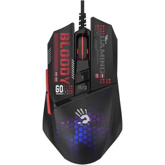 Мишка A4Tech Bloody W60 Max Mini RGB Activated USB Honeycomb (Bloody W60 Max Mini Honeycomb) | Зображення 2