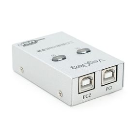 Комутатор VEGGIEG V-F501 USB 2.0 PC to Scanner Printer Sharing Switch (потрібний драйвер), Box