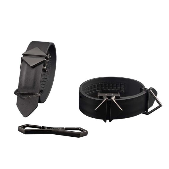 Наручники LOCKINK Wristcuffs/Anklecuffs Black Set Sex Aura | Зображення 1