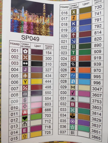 Алмазная мозаика Ночной Нью Йорк 40х50 см ColorArt SP049 | Зображення 3