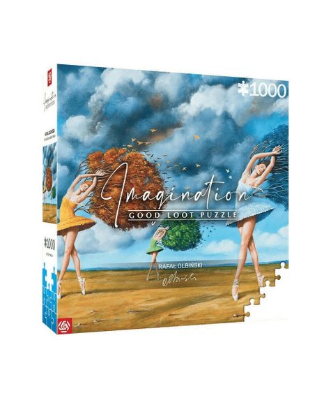 Пазл GoodLoot Imagination: Rafal Olbinski The Shape of Color Green Puzzles 1000 ел. (5908305243717)