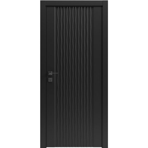 Двері міжкімнатні Rodos LOFT Aura INSIDE RAL 9010
