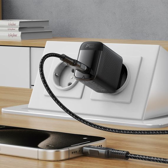 МЗП Acefast A112 GaN PD45W (1USB-C) Black | Зображення 3