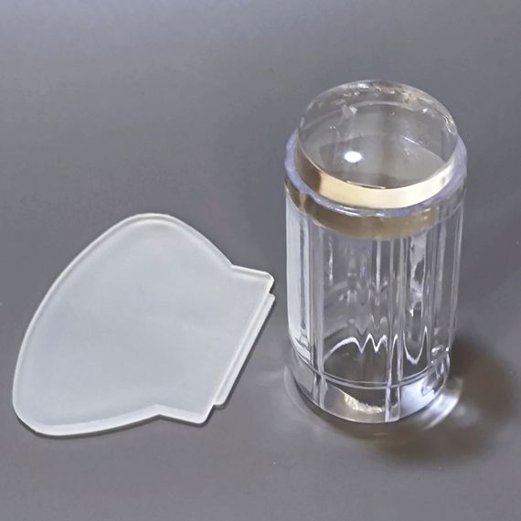 Силіконовий міні-штамп для стемпінга (прозорий)