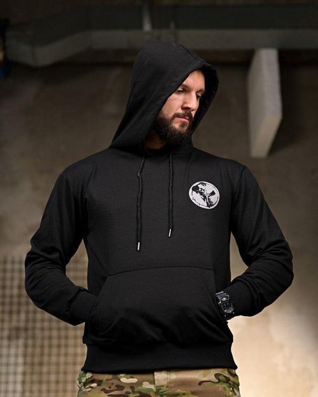 Милитари Худи Prepare for Battle black РП7392 | Зображення 4
