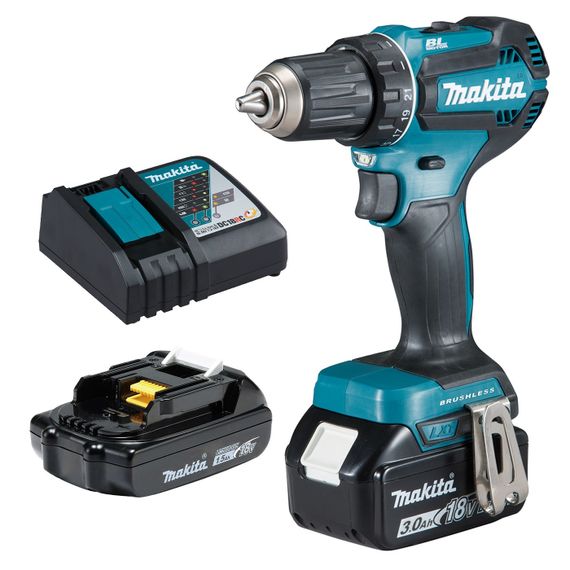 Шуруповерт аккумуляторный Makita DDF485FYX3 (50 Нм, 1.5-13 мм, BL, LXT)