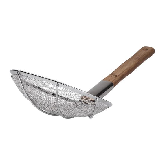 Шумовка "паук" с деревянной ручкой Ø 24 см для фритюра и вока HP-19-19-24CM | Зображення 1