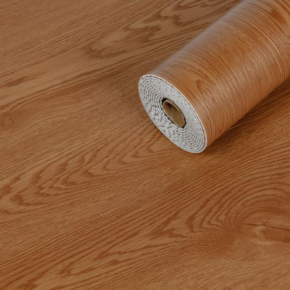 Самоклеящаяся виниловая плитка в рулоне коричневая 3000х600х2мм (05-26-матовый) SW-00001176