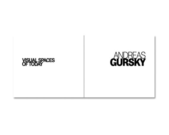 Книга лучшие фотографы мира Андреас Гурски Andreas Gursky. Visual Spaces of Today альбомы известных фотографов | Зображення 1