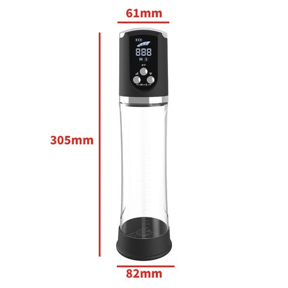 Вакуумна помпа Powerpump PREMIUM RECHARGEABLE AUTOMATIC WATERPROOF Sex Aura | Зображення 3