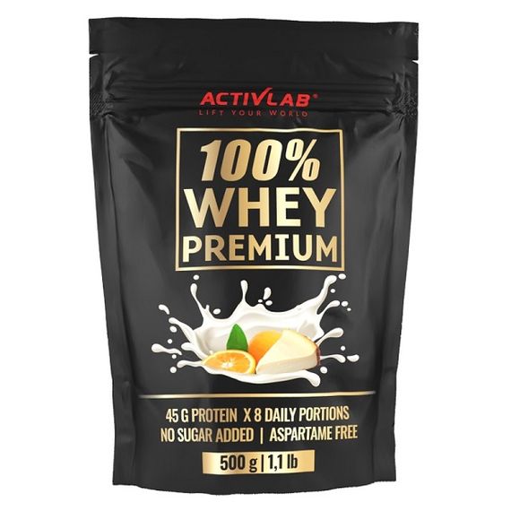 Протеїн Activlab 100% Whey Premium 500 g /16 servings/ Orange Cheesecake